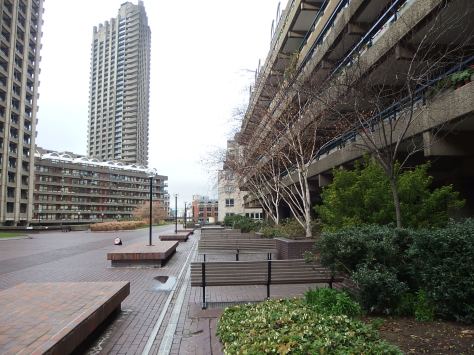 Benches at The Barbican